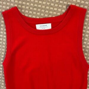 NWOT La Ligne Cashmere Red Knit Sweater